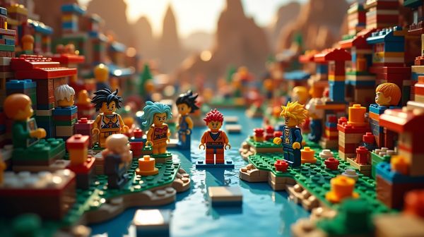 Débloquez votre créativité avec le set dragon ball lego