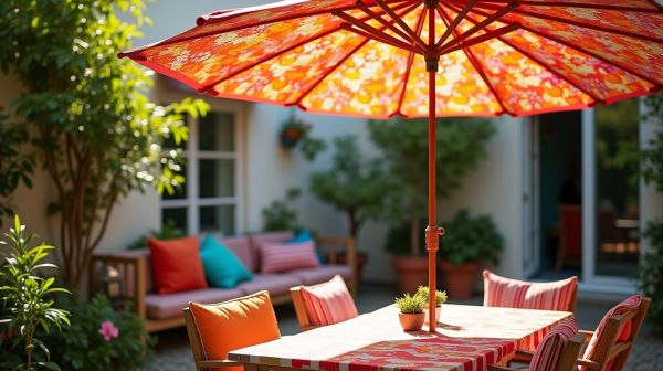 Optez pour un parasol déporté adapté à votre terrasse