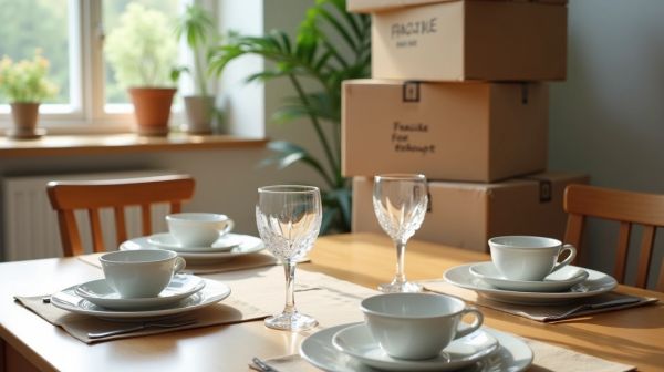 Sécurisez votre déménagement avec des cartons pour la vaisselle